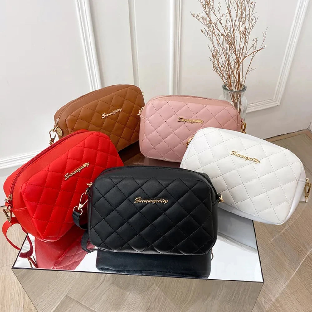 Elegant Quilted Crossbody Bag for women