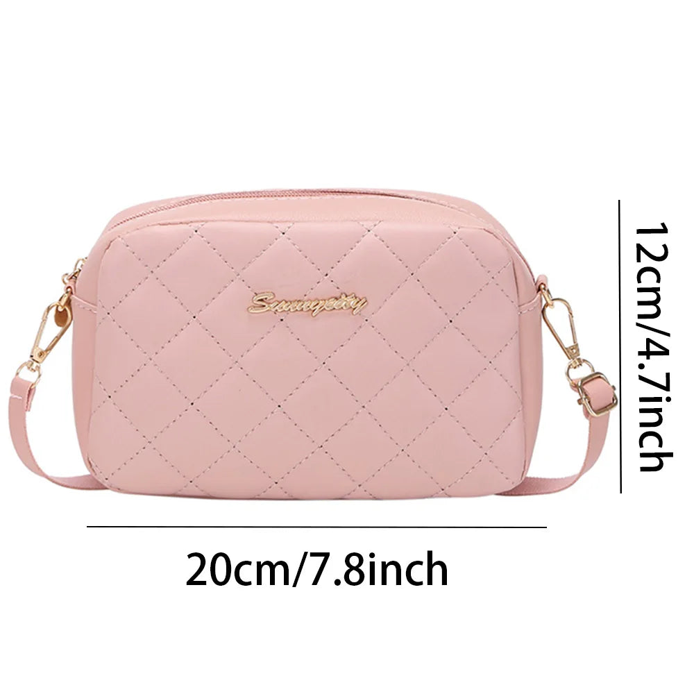 Elegant Quilted Crossbody Bag for women