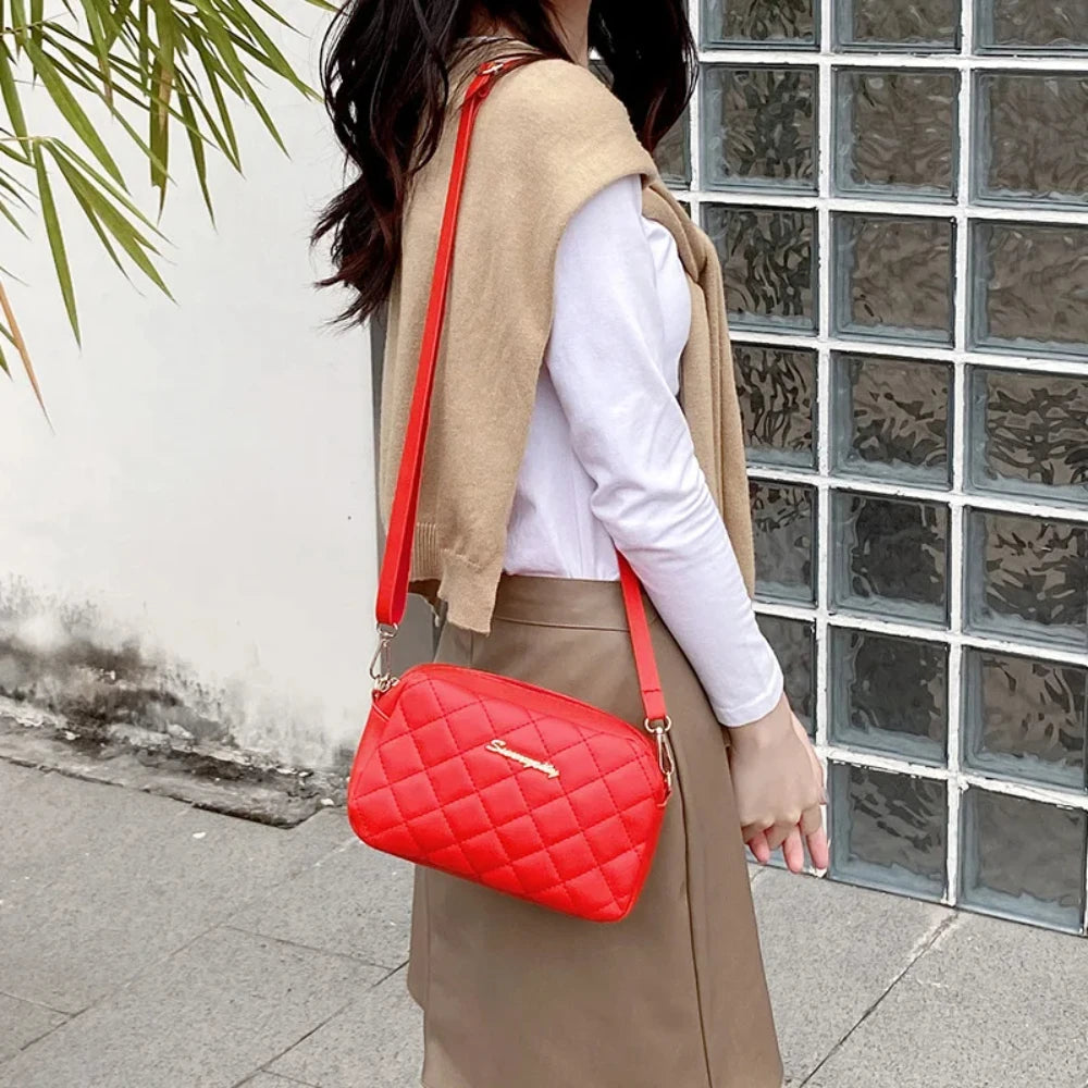 Elegant Quilted Crossbody Bag for women
